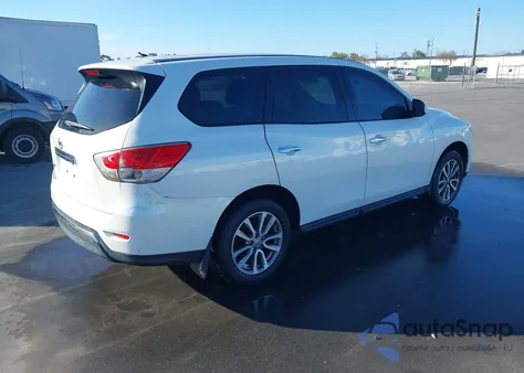 2014 Nissan Pathfinder S from USA, damaged, VIN 5N1AR2MN2EC663924